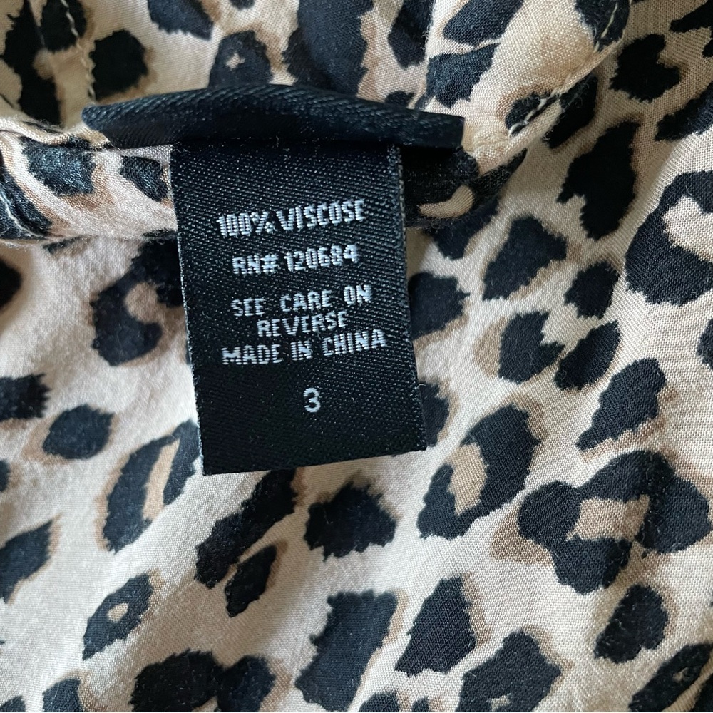 Torrid Cheetah Leopard Print Button Down Womens 3… - image 7